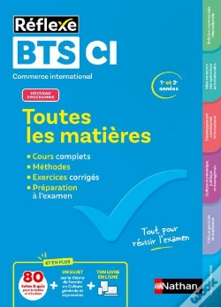 Capa do artigo Réflexe Bts : Ci ; Toutes Les Matières ; 1re Et 2e Années (Édition 2025)