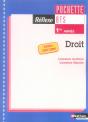 Reflexe Bts; Droit ; Bts 1e Année ; Pochette ; Livre De L'Élève (Édition 2007) - Preview