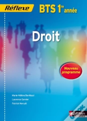 Capa do artigo Reflexe Bts; Droit ; Bts ; 1ère Année ; Livre De L
