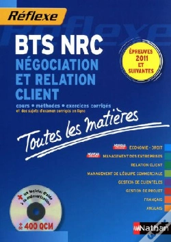Capa do artigo Reflexe Bts T.8; Négociation Et Relation Client ; Bts Nrc ; Épreuves 2011