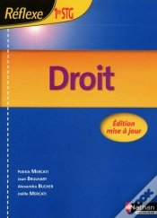 Capa do artigo Reflexe; Droit ; 1ère Stg ; Livre De L
