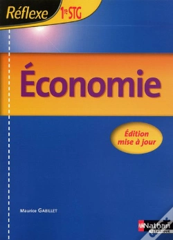 Capa do artigo Reflexe; Économie ; 1ère Stg ; Livre De L'Élève (Édition 2009)