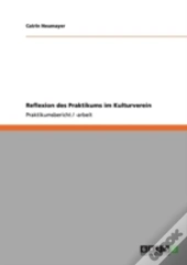 Reflexion Des Praktikums Im Kulturverein