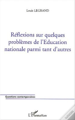 Capa do artigo Reflexions Sur Quelques Problemes De L'Education Nationale Parmi Tant D'Autres