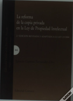 Capa do artigo Reforma De La Copia Privada En La Ley Propiedad Intelectual