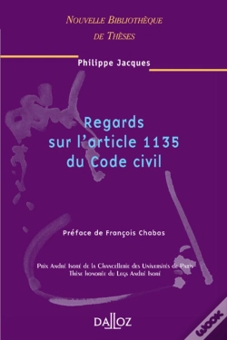 Capa do artigo Regards Sur L'Article 1135 Du Code Civil. Volume 46 - Nouvelle Bibliotheque De Theses