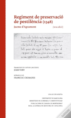 Capa do artigo Regiment De Preservació De Pestilència (1348)