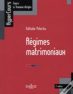 Capa do artigo Régimes Matrimoniaux (2e Édition)