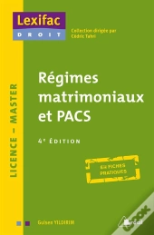 Régimes Matrimoniaux Et Pacs (4e Édition)