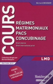 Capa do artigo Regimes Matrimoniaux-Pacs-Concubinage 2e