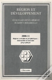 Capa do artigo Region Et Developpement N.1 ; Regions Centrales Et Peripheriques Externalites Et Economie Geographique