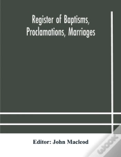 Capa do artigo Register Of Baptisms, Proclamations, Mar
