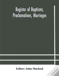 Capa do artigo Register Of Baptisms, Proclamations, Mar