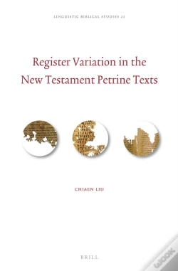 Capa do artigo Register Variation In The New Testament Petrine Texts