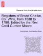 Registers Of Broad Chalke, Co. Wilts, Fr - Preview