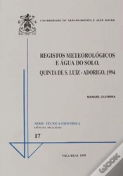 Capa do artigo Registos Meteorológicos e Água do Solo