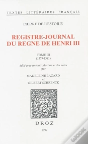 Capa do artigo Registre-Journal Du Regne De Henri  Iii