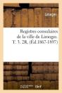 Registres Limoges T.3 2r Edition 1867 1897 - Preview