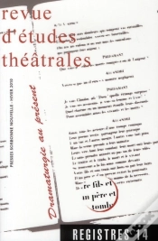 Capa do artigo Registres Tome 14 : Dramaturgie Au Présent