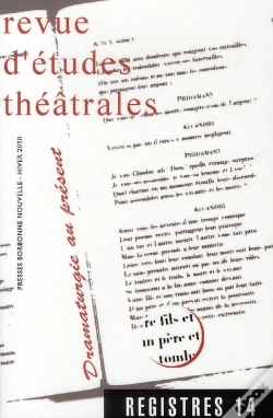 Capa do artigo Registres Tome 14 : Dramaturgie Au Présent