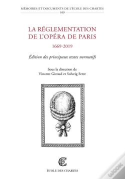 Capa do artigo Réglementation De L'Opéra De Paris (1669-2019)