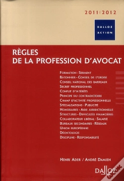 Capa do artigo Règles De La Profession D'Avocat (Édition 2010-2011)