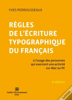 Capa do artigo Rêgles De L'Écriture Typographique Du Français