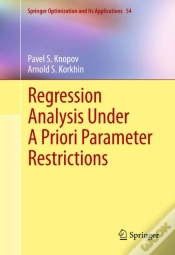 Capa do artigo Regression Analysis Under A Priori Parameter Restrictions