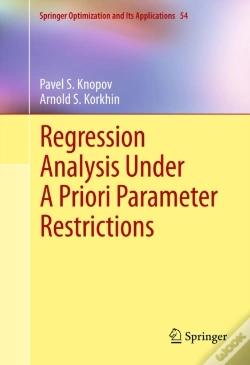 Capa do artigo Regression Analysis Under A Priori Parameter Restrictions
