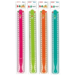 Capa do artigo Régua Arda Flexi Right & Left 30Cm Sortido Blister 130