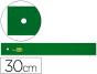 Regua liderpapel 30 cm plastico verde - Preview