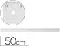 Regua m+r 50 cm plastico transparente - Preview