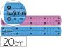 Régua Plástico Flexível de 20cms. - Cores Sortidas Rotativo - Preview