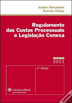 Capa do artigo Regulamento das Custas Processuais e Legislação Conexa