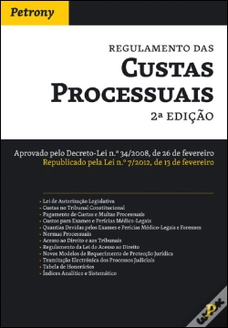 Capa do artigo Regulamento das Custas Processuais