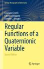Regular Functions Of A Quaternionic Variable - Preview