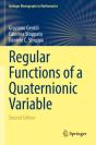 Regular Functions Of A Quaternionic Variable - Preview