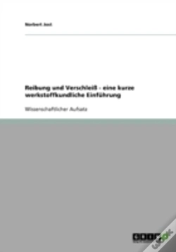 Capa do artigo Reibung Und Verschlei - Eine Kurze Werkstoffkundliche Einfuhrung