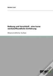 Capa do artigo Reibung Und Verschlei - Eine Kurze Werkstoffkundliche Einfuhrung