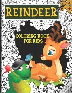 Capa do artigo Reindeer Coloring Book For Kids