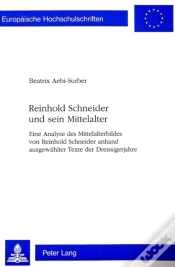 Capa do artigo Reinhold Schneider Und Sein Mittelalter