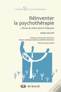 Capa do artigo Réinventer La Psychothérapie ; L'École De Mara Selvini-Palazzoli
