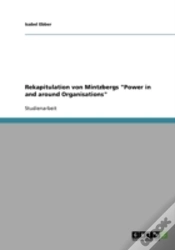 Capa do artigo Rekapitulation Von Mintzbergs "Power In And Around Organisations"