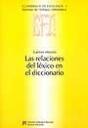 Relaciones Del Lexico En El Diccionario, Las - Preview