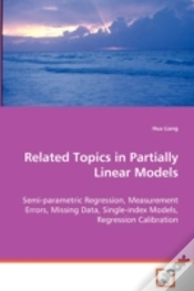 Capa do artigo Related Topics In Partially Linear Models