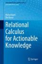 Relational Calculus For Actionable Knowledge - Preview