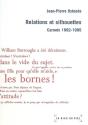 Relations Et Silhouettes ; Carnets, 1992 1995 - Preview
