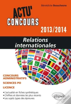 Capa do artigo Relations Internationales 2013-2014