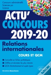 Capa do artigo Relations Internationales - Concours 2019-2020