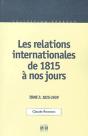 Relations Internationales De 1815 A Nos Jours T.1 - Preview